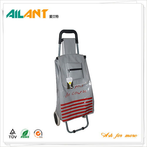 Shopping trolley,ELD-C402-With PVC Material (6) Shopping trolley,ELD-C402-With PVC Material (6)