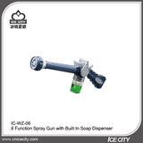 8 Function Spray Gun with Built-In Soap Dispenser -IC-WZ-06