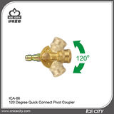120 Degree Quick Connecting Pivoting Coupler -ICA-86