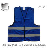 FS1900SERIES MULTICOLOR SAFETY VEST -FS1901-BLUE