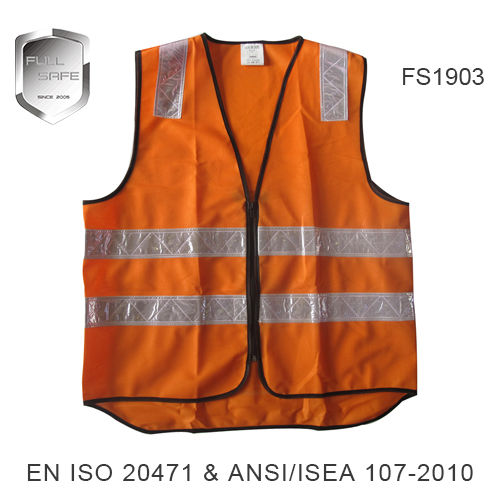 FS1900SERIES MULTICOLOR SAFETY VEST-FS1903-ORANGE