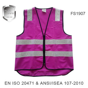 FS1900SERIES MULTICOLOR SAFETY VEST -FS1907-PURPLE