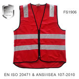 FS1900SERIES MULTICOLOR SAFETY VEST -FS1906-RED
