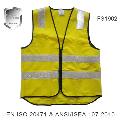 FS1900SERIES MULTICOLOR SAFETY VEST-FS1902-YELLOW