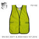 FS1100SERIES MESH SAFETY VEST-FS1102