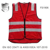 FS1900SERIES MULTICOLOR SAFETY VEST -FS1906-RED