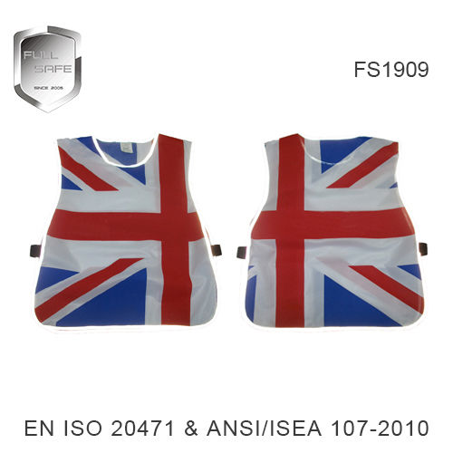 FS1900SERIES MULTICOLOR SAFETY VEST-FS1909-WHITE