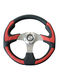 Leather steering wheel-JLL-089