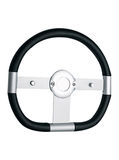 Leather steering wheel-JLL-049