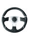 Leather steering wheel-JLL-071