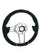 Leather steering wheel-JLL-058