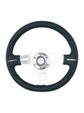 Leather steering wheel -JLL-094
