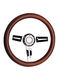 Wooden steering wheel-JLW-026