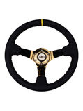 Leather steering wheel -JLL-097