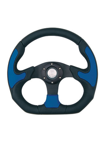 Leather steering wheel-JLL-090