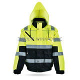 Hi-Vis Sately Raincoat -WK-J01