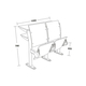 Plane Ladder Chair Series-FX-1086